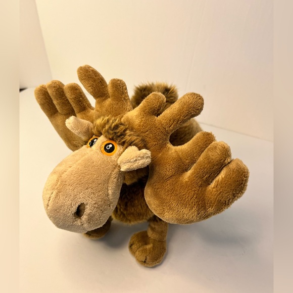 Gund Moozle Brown Moose Plush Stuffed Animal Toy 12029 10” - Picture 3 of 12